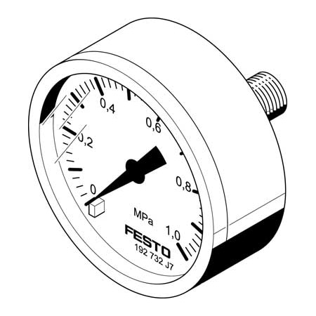 Festo Pressure Gauge MA-40-1-G1/8-MPA MA-40-1-G1/8-MPA